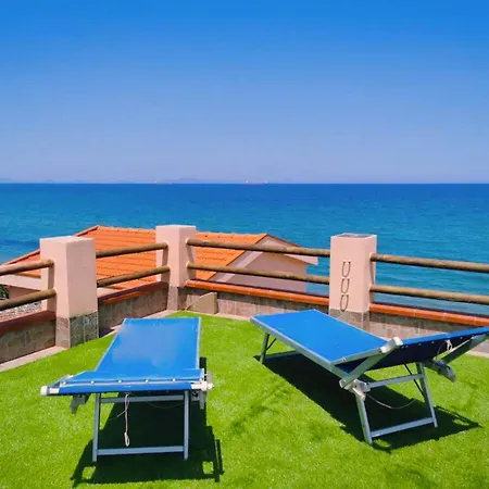 펜션 Platasun Terrace - Beach With A Beautiful Sea View